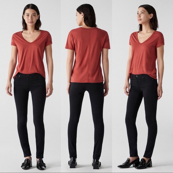 Ag Adriano Goldschmied Denim - AG Adriano Goldschmied black Stilt Skinny Jeans 26